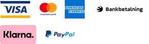 Visa, Mastercard, Bankbetalning, PayPal